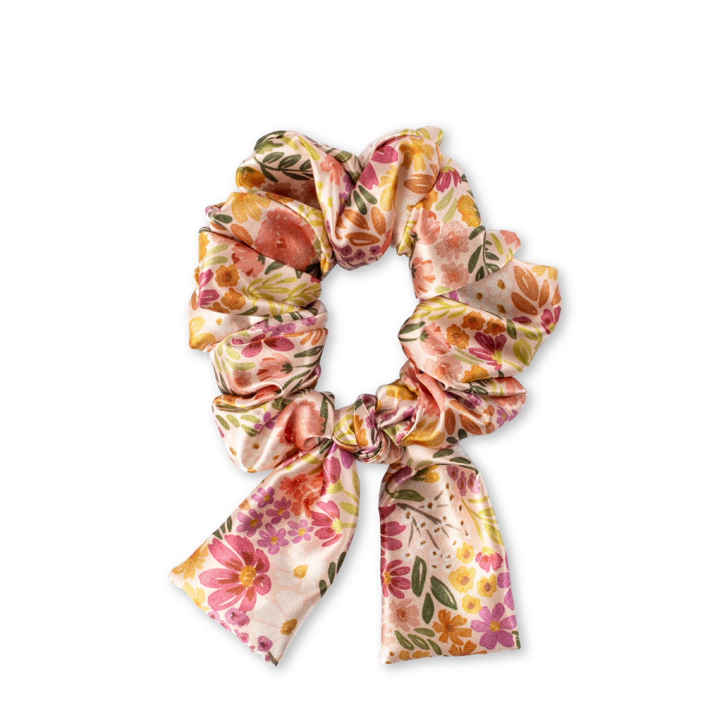 Satin Scrunchie: Terracotta