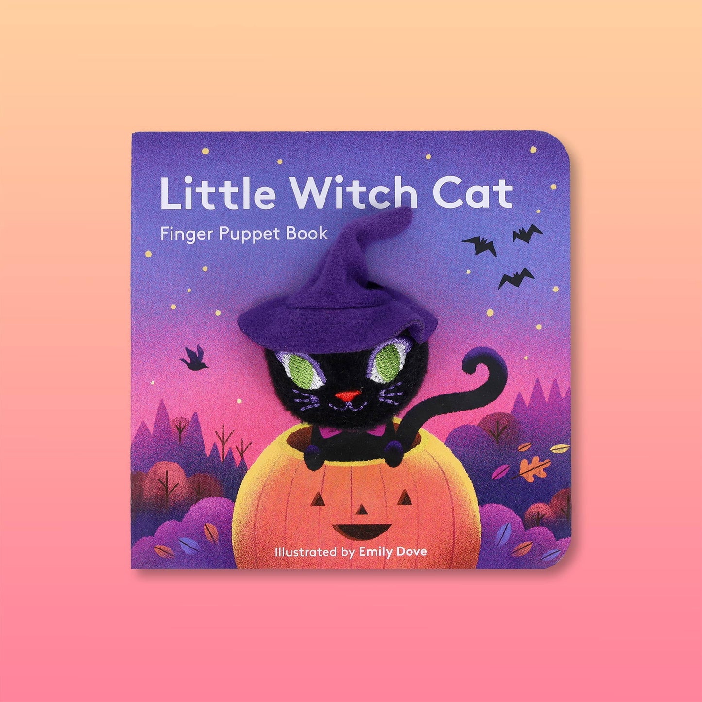 Little Witch Cat: Finger Puppet Book