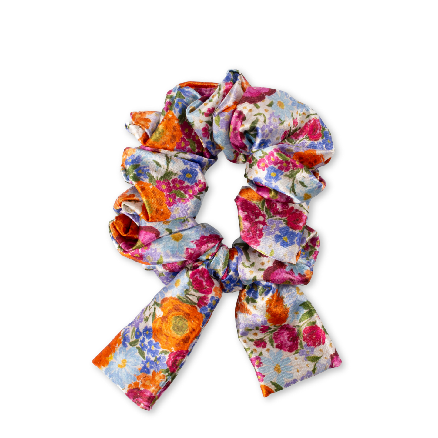 Satin Scrunchie: Terracotta