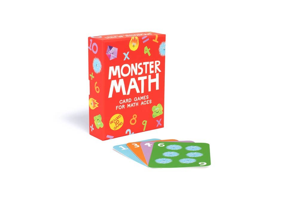 Monster Math: Card Games That Create Math aces