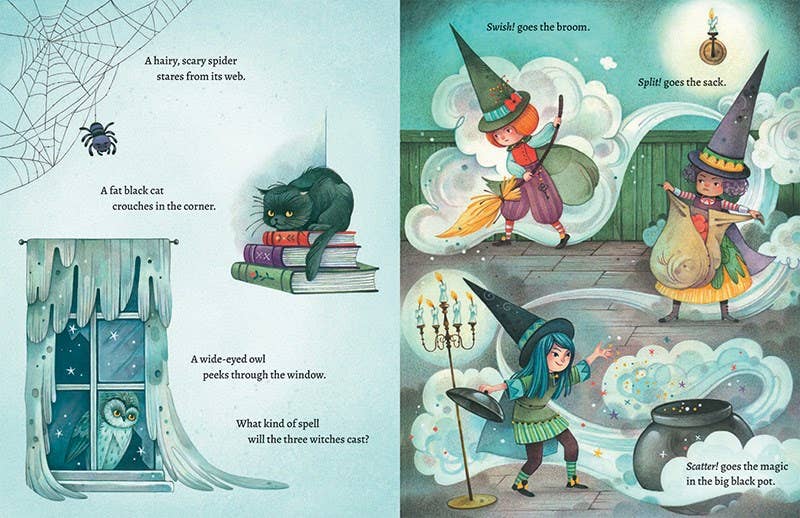 Three Little Witches and the Spooky Old House by Peggy Archer – photo 5