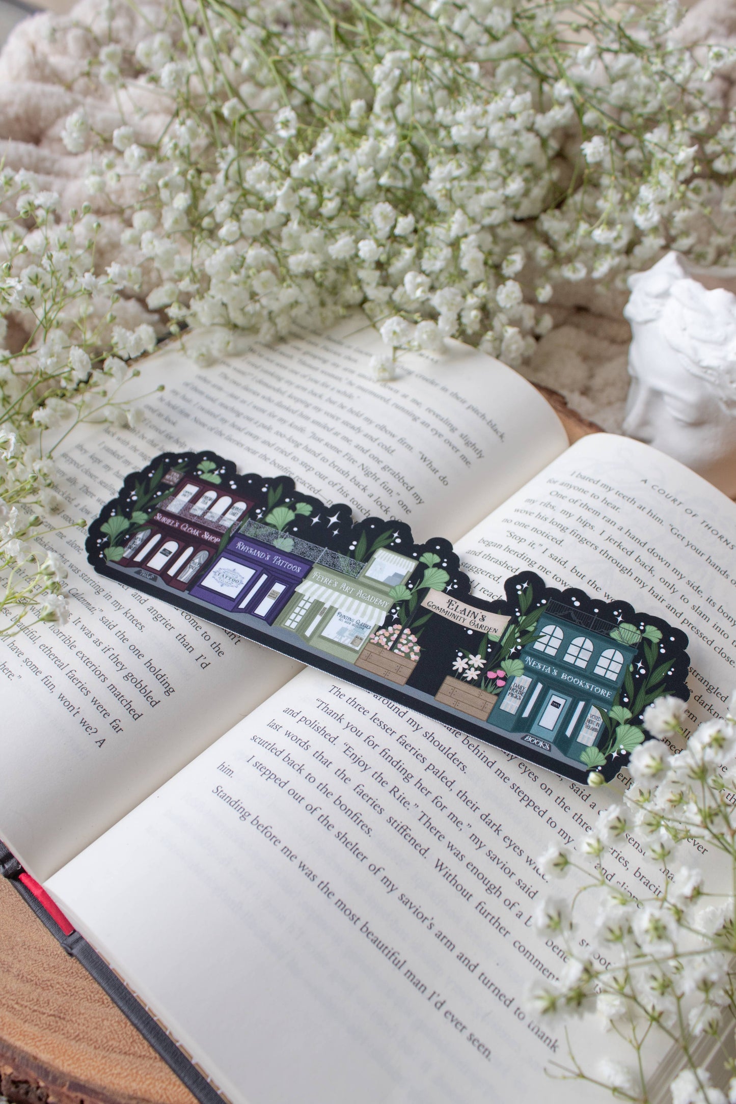A Walk in Velaris Bookmark | ACOTAR