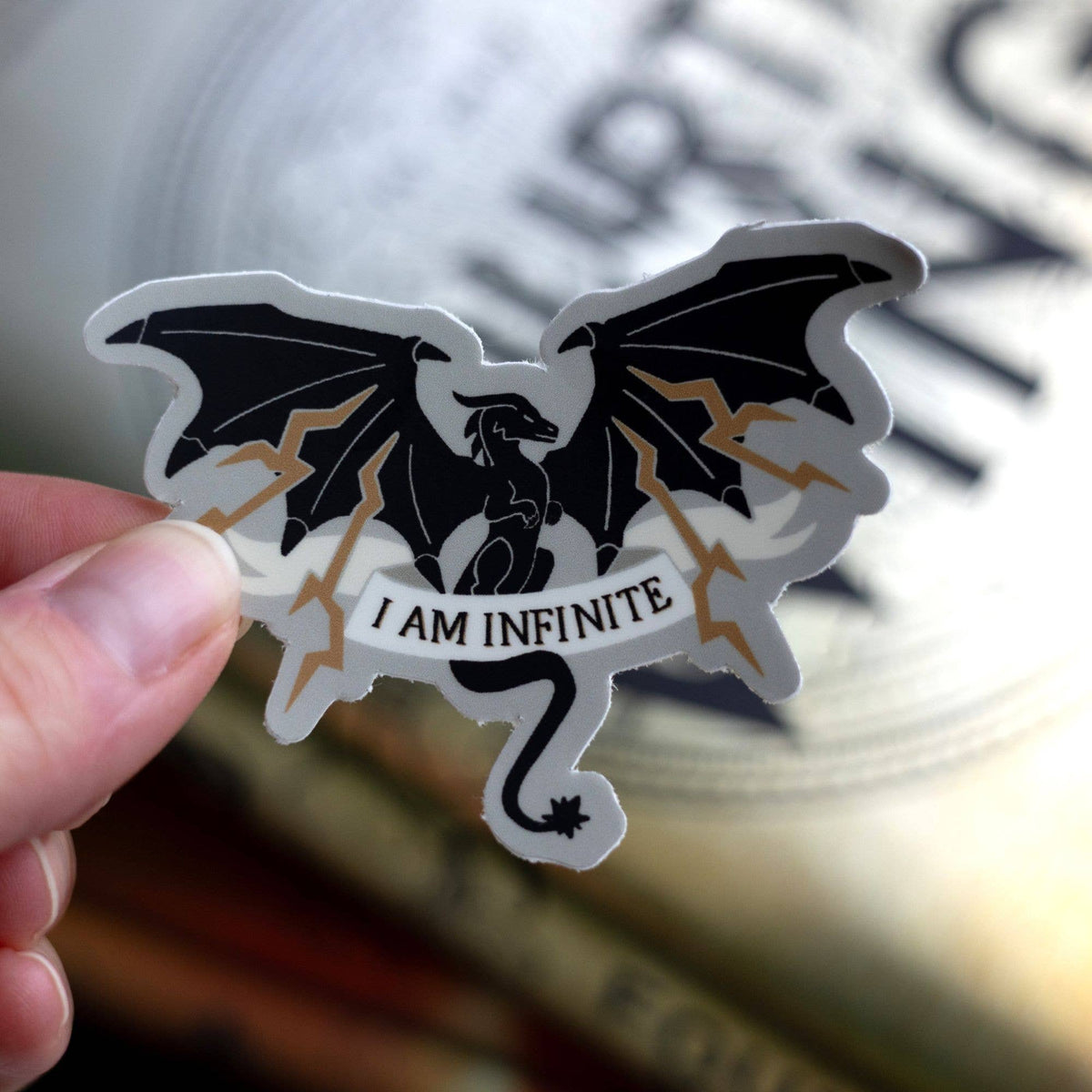 I Am Infinite Sticker | Fourth Wing – photo 2