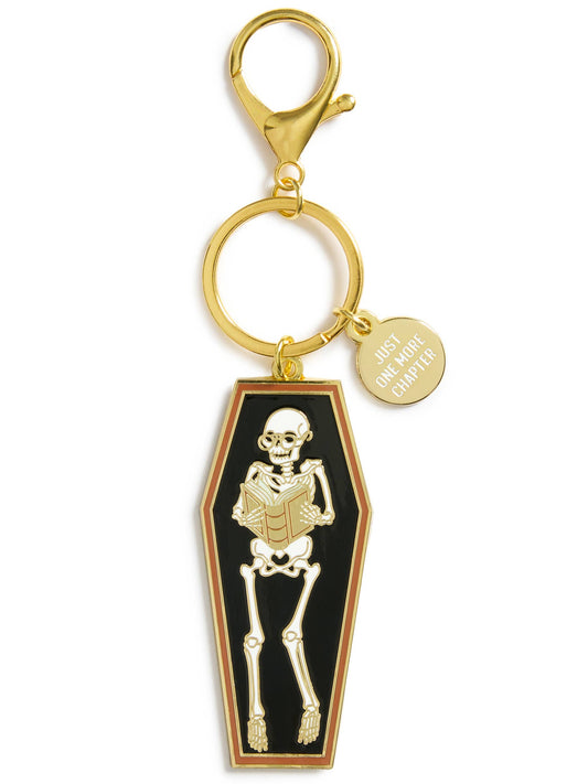 Just One More Chapter Keychain