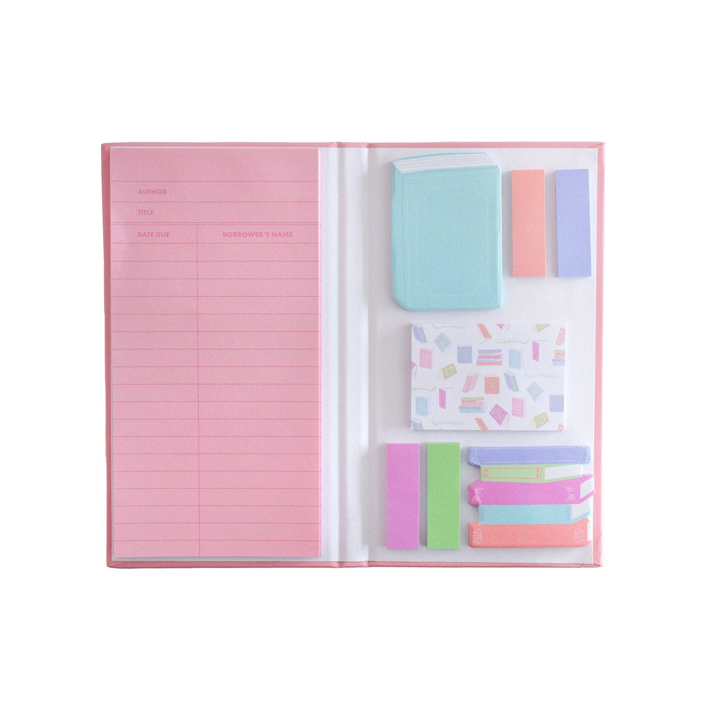 Book Club Sticky Note Set "So Many Books So Little Time"