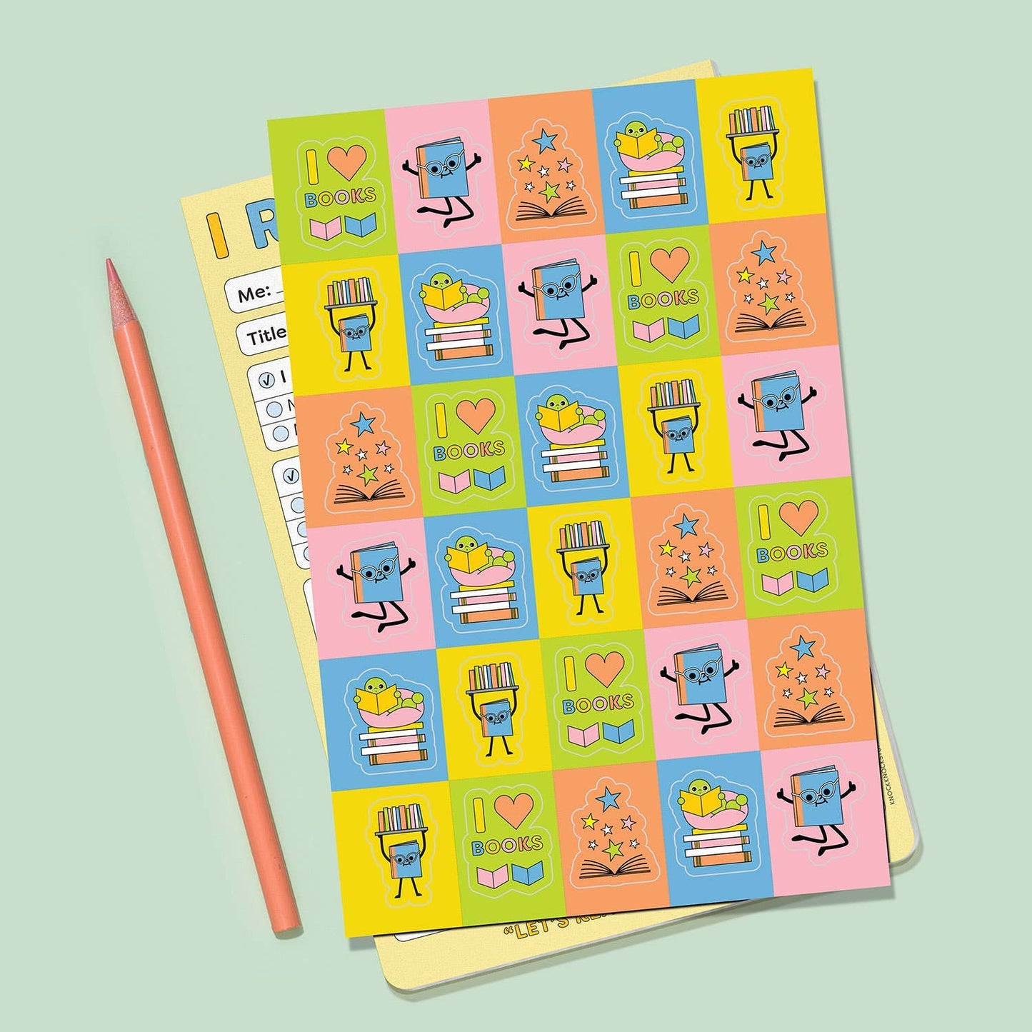 Knock Knock Kids - I Read a Book Playtime Pads
