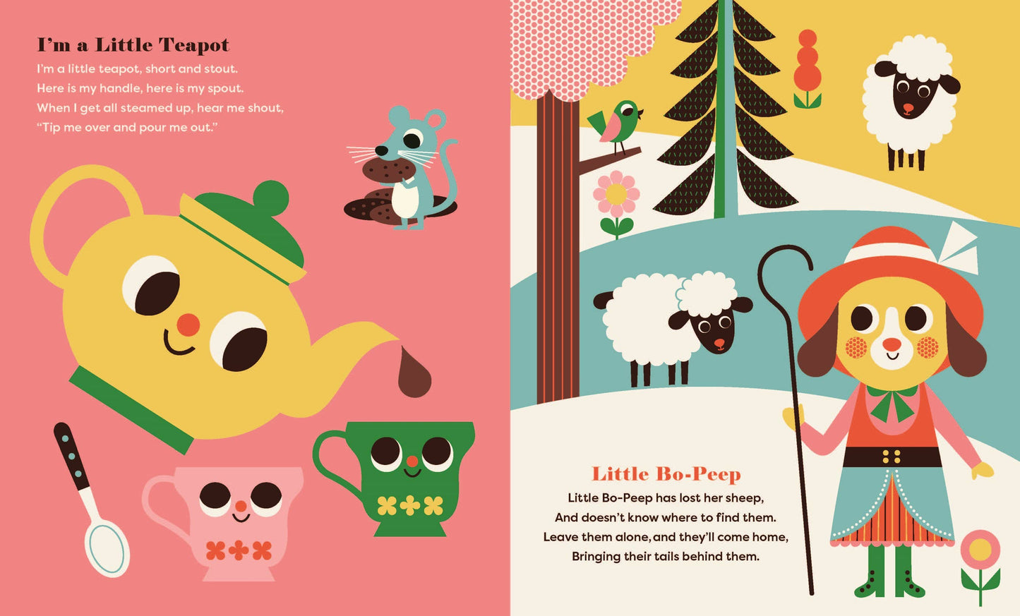 My First Lift-The-Flap Nursery Rhymes: Board Book