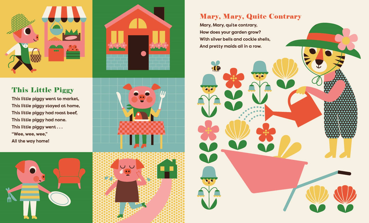 My First Lift-The-Flap Nursery Rhymes: Board Book