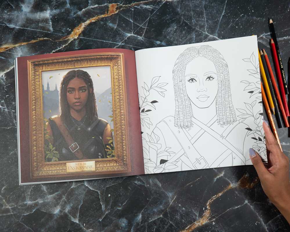Fourth Wing Coloring Book