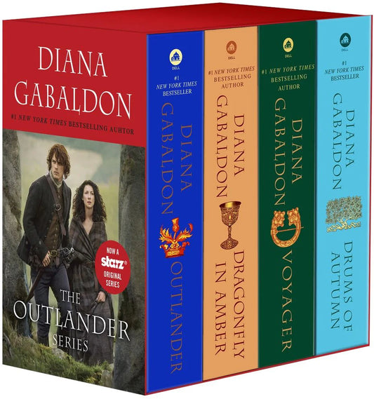 Outlander 4-Copy Boxed Set: Outlander, Dragonfly in Amber, Voyager, Drums of Autumn by Diana Gabaldon