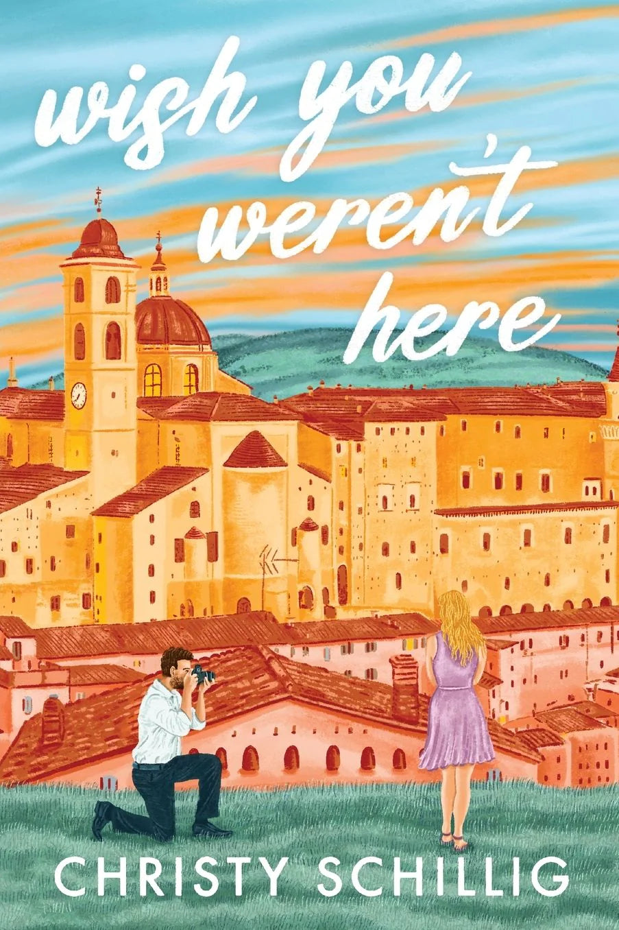 Wish You Weren't Here (Signed) by Christy Schillig